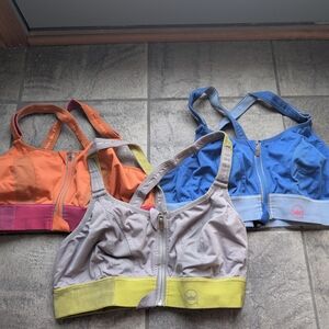 SHEFIT ultimate sports bra set with zip front adjustable straps LIMITED EDITION